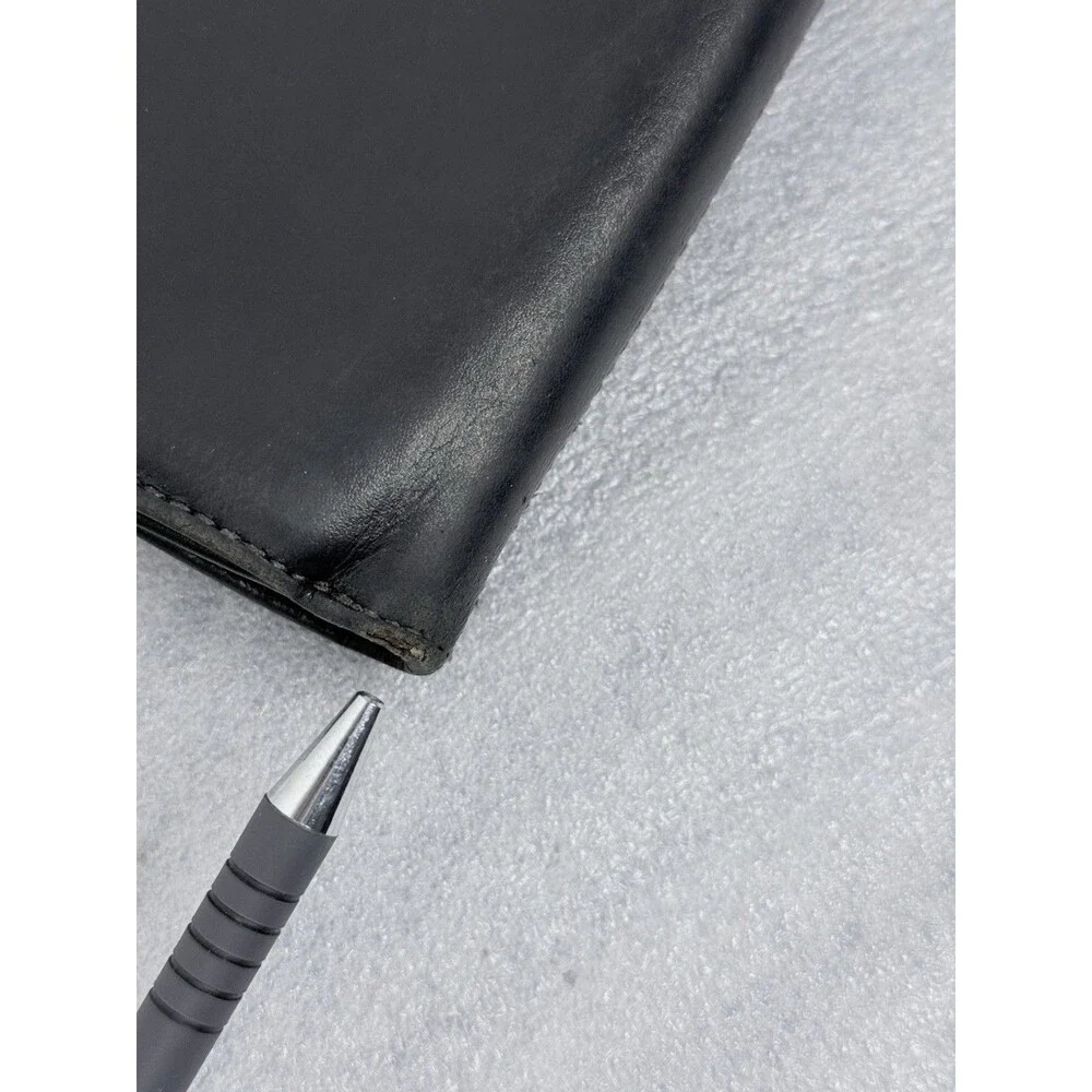 Coach Black Leather  Wallet Organizer  8